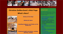 Desktop Screenshot of christinedemerchant.com